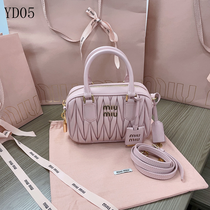 MiuuMiuu 5BB123 Mini Round Bag