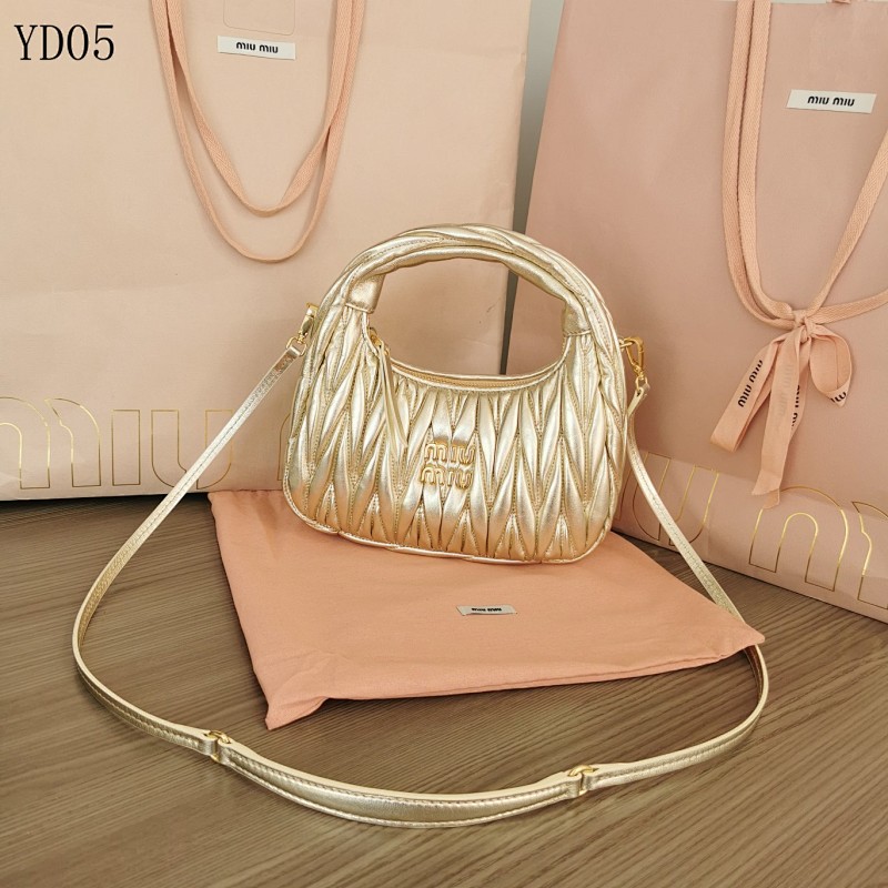 cover-161845592 MiuuMiuu 5BC125 Quilted Gold Crossbody Bag