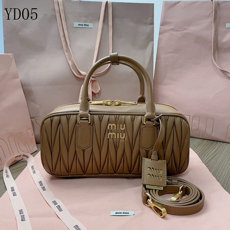 MiuuMiuu 5BB148 Bowling Bag