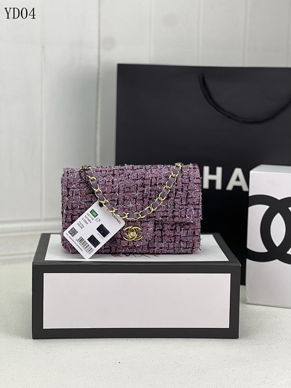CHANELL 1116 Tweed Mini Flap Bag