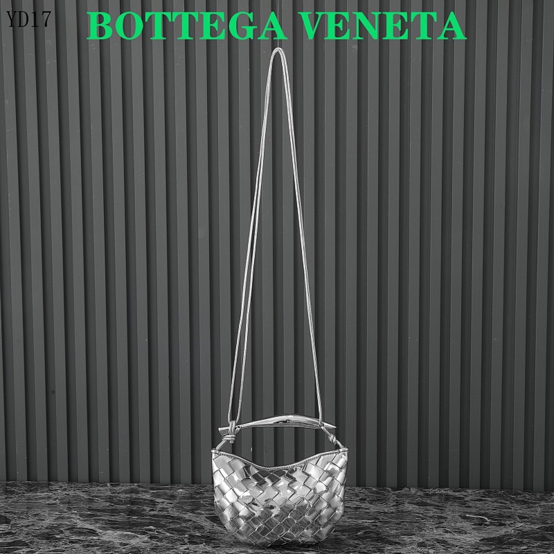 BotegaaVeneta Mini Sardine Intrecciato Leather Crossbody Bag