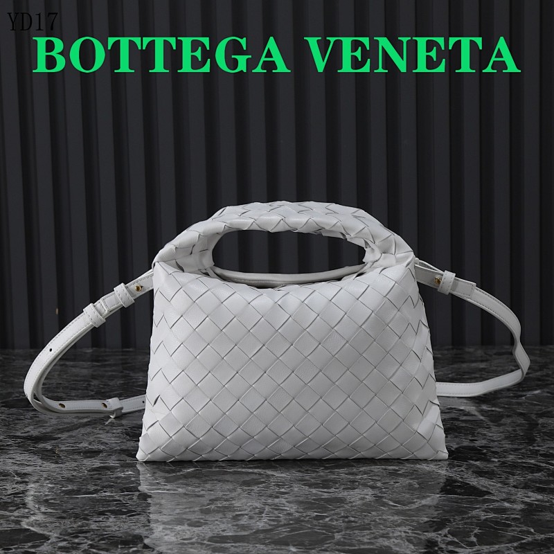 BotegaaVeneta 777586 Mini Hop Woven Leather Shoulder Bag