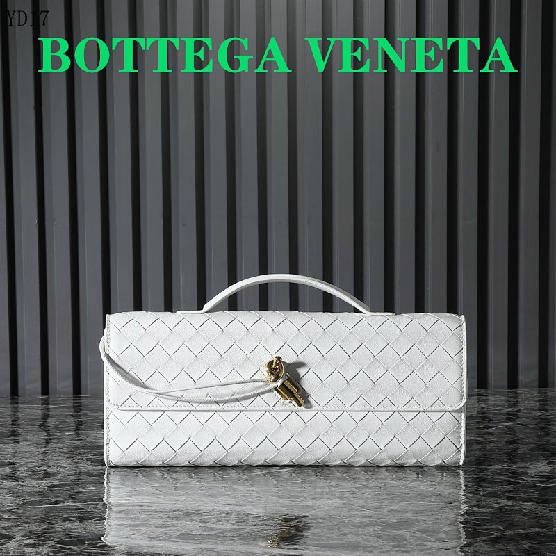 BotegaaVeneta Model 741511 Woven Leather Clutch