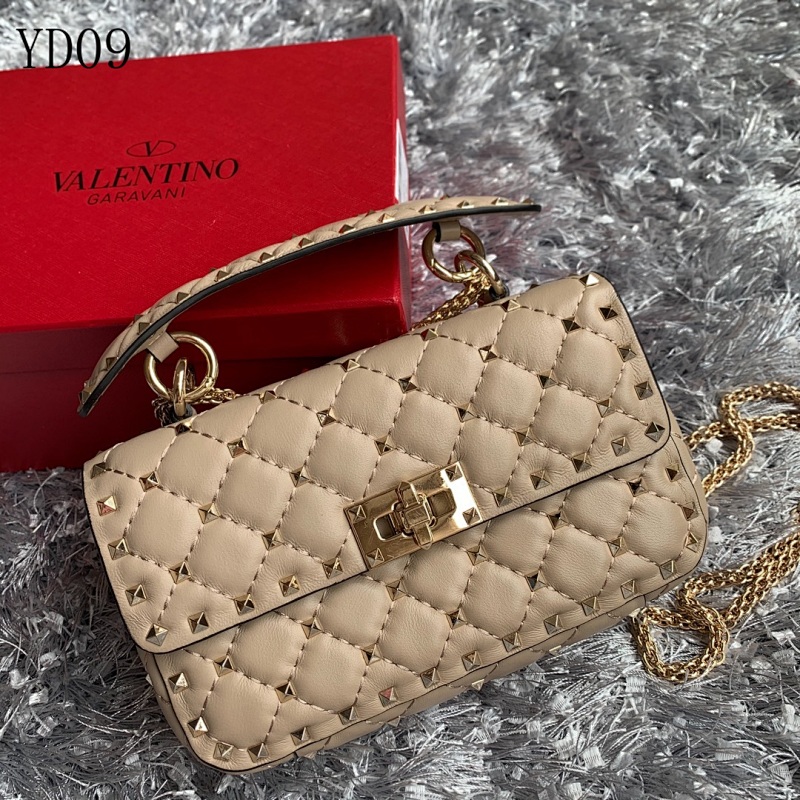 Valentiino YD09 Mini Quilted Studs Shoulder Bag