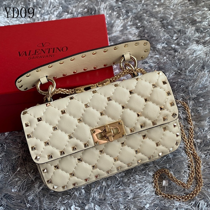 Valentiino Garavani Rockstud Mini Quilted Leather Shoulder Bag