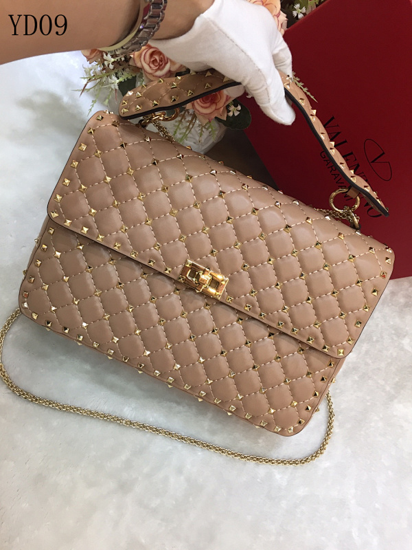 Valentiino Rockstud Leather Shoulder Bag Model YD09