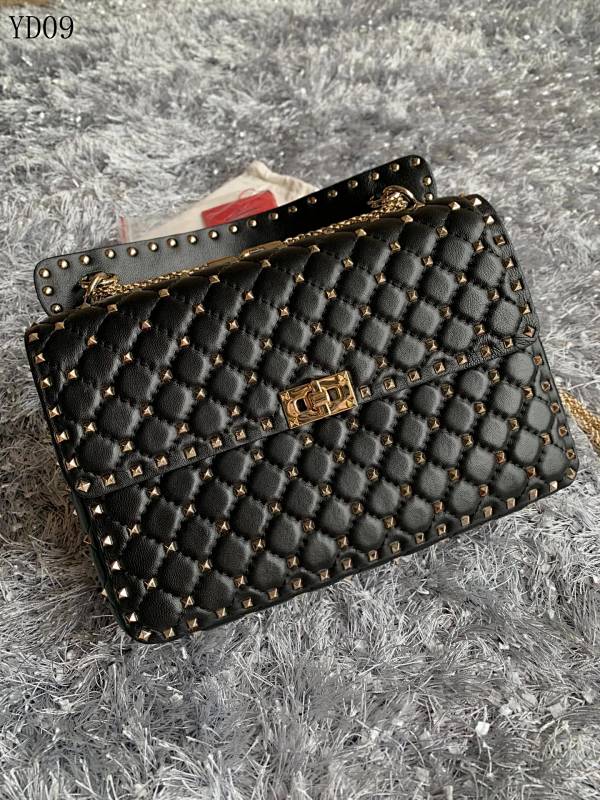 Valentiino Rockstud Leather Shoulder Bag #0121B