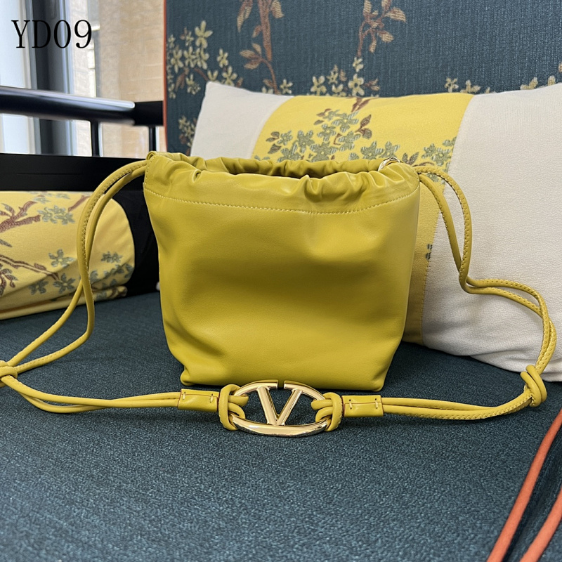 Valentiino 2087S Small Drawstring Bucket Bag