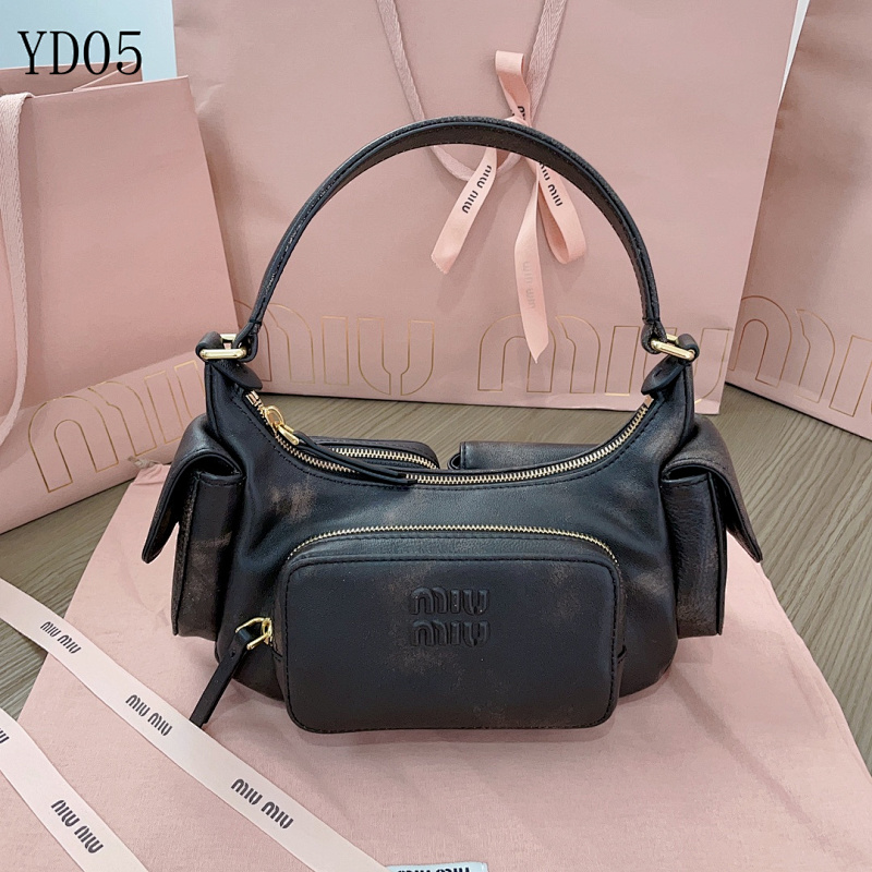 MiuuMiuu 5BC146 Mini Leather Shoulder Bag