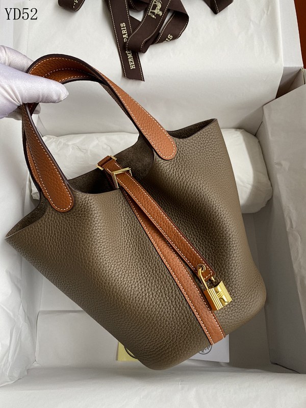 Hermès Picotin 18cm Togo Leather Basket Bag