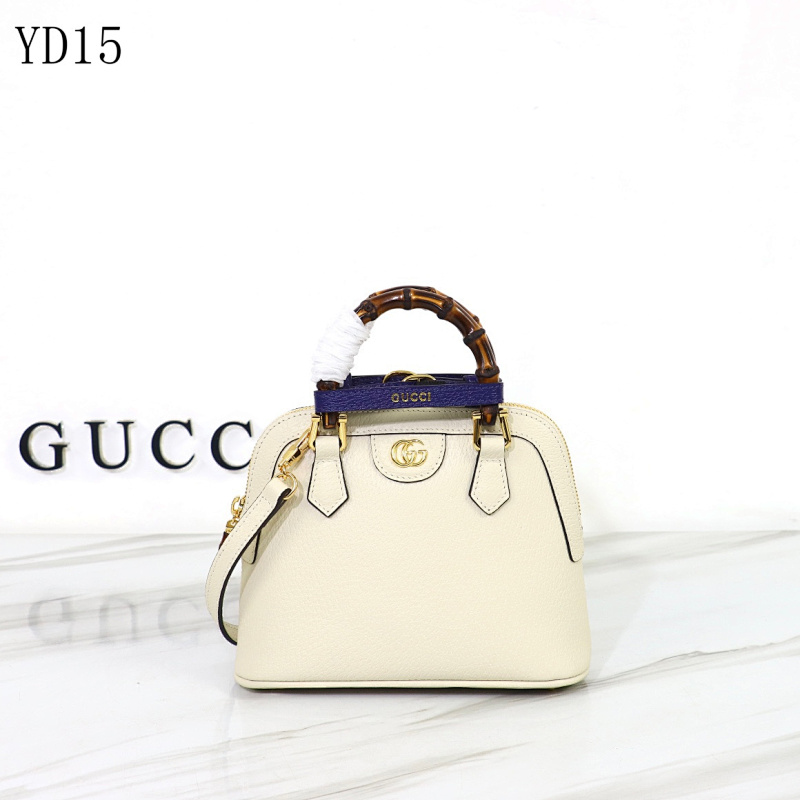 Gucc1 Model 715775 Bamboo Handle Top Handle Bag