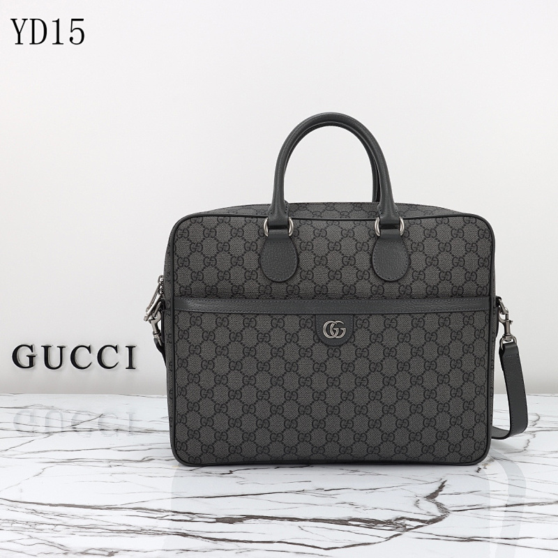 Gucc1 792116 GG Supreme Briefcase
