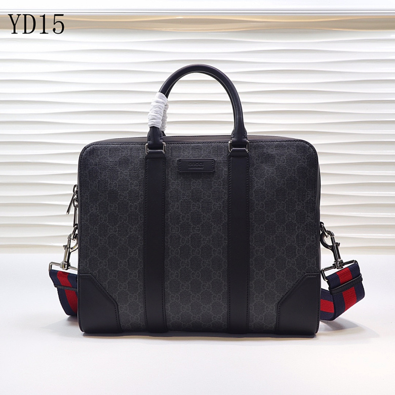 Gucc1 474135 Monogram Canvas Briefcase