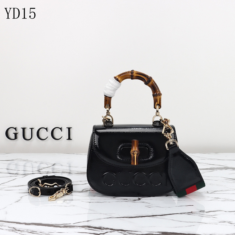 Gucc1 Model 786482 Bamboo Top Handle Bag