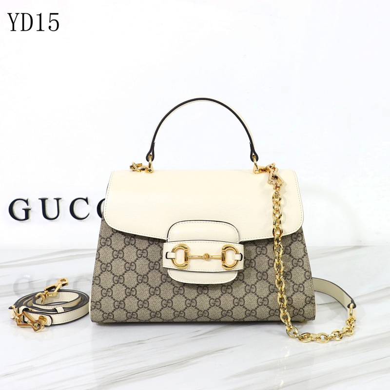 Gucc1 Model YD15 GG Supreme Shoulder Bag