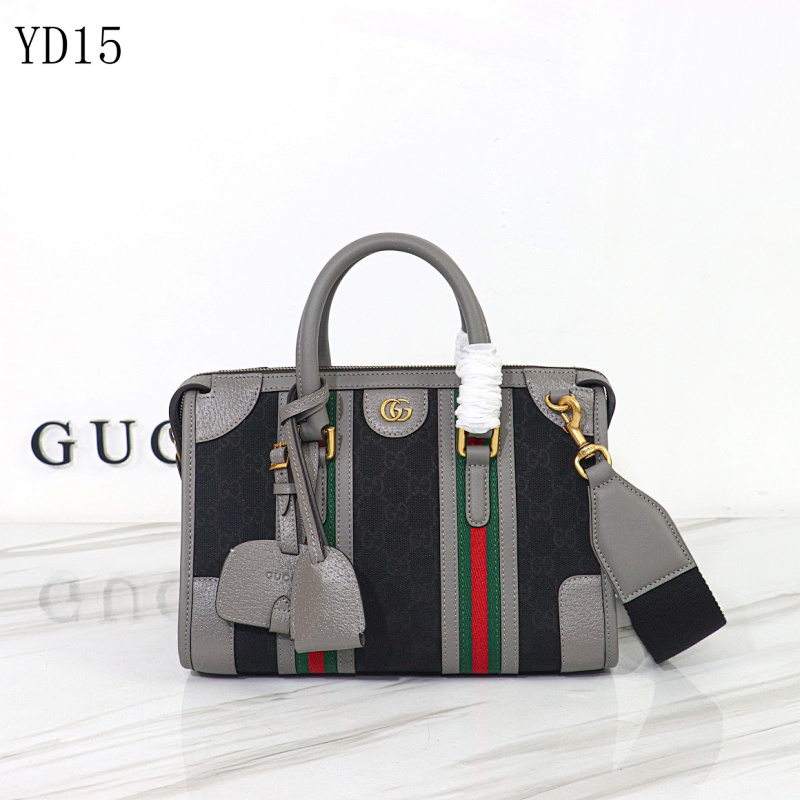 Gucc1 Model YD15 Supreme Web Top Handle Bag