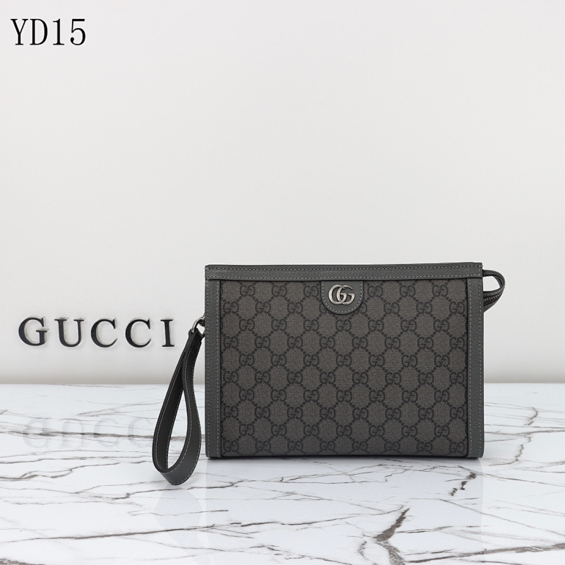 Gucc1 YD15039 GG Supreme Clutch Bag