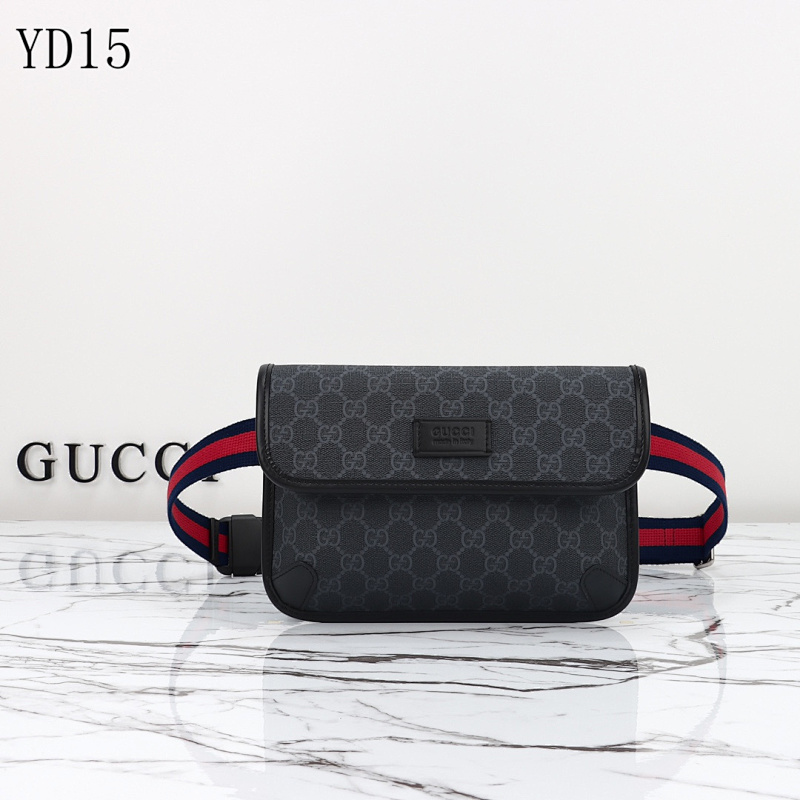 cover-164781843 Gucc1 598113 Black GG Supreme Belt Bag