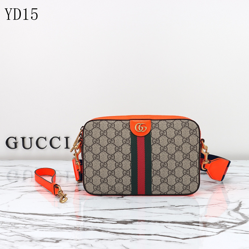 Gucc1 Ophidia GG Supreme Crossbody Bag