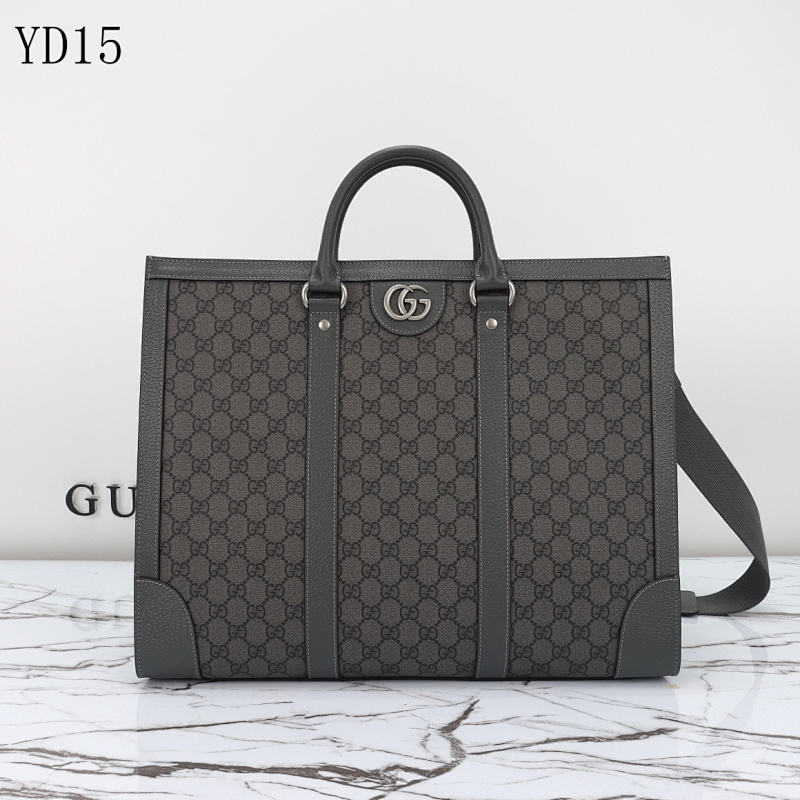 Gucc1 YD15 Tote Bag with GG Supreme Pattern