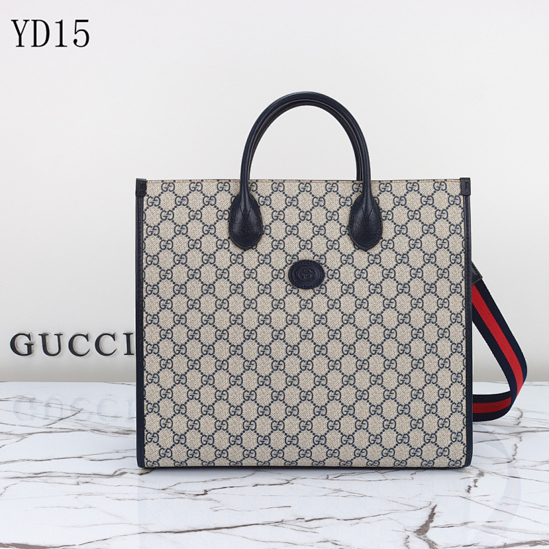 Gucc1 674148 Supreme GG Canvas Tote Bag