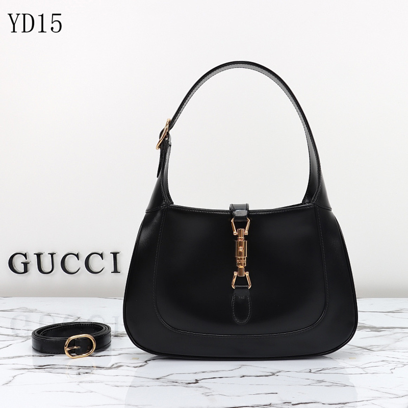 Gucc1 YD15 Horsebit Shoulder Bag