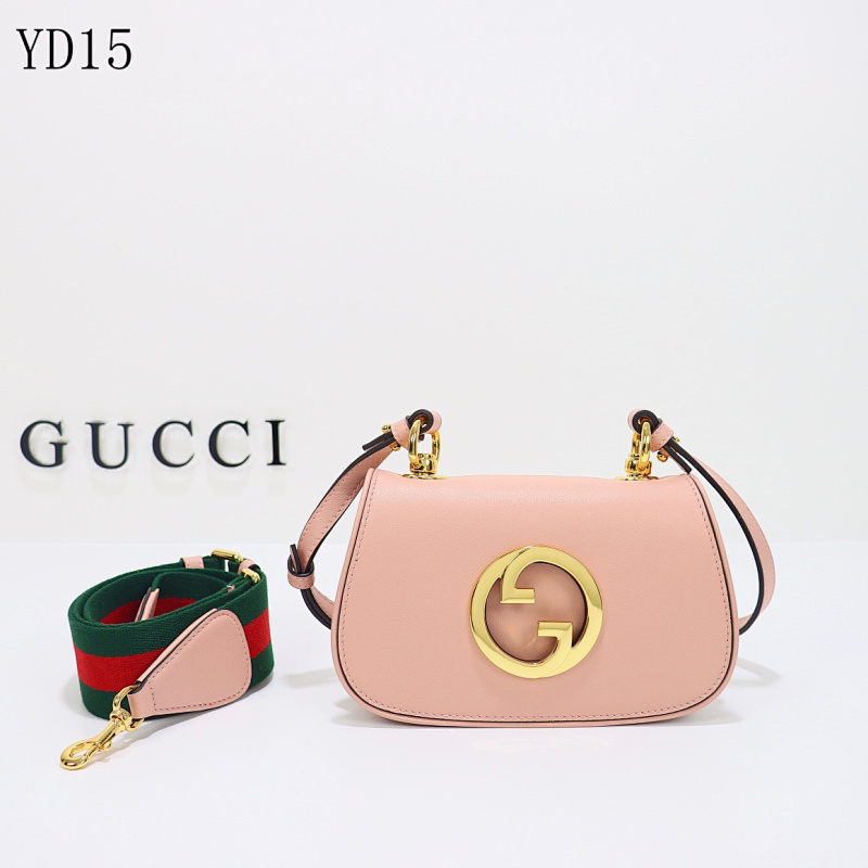 cover-164836892 Gucc1 YD15 Pink Leather Crossbody Bag with GG Logo