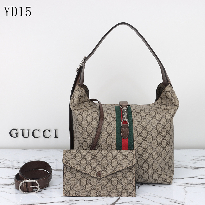 Gucc1 Model 763103 Monogram Shoulder Bag