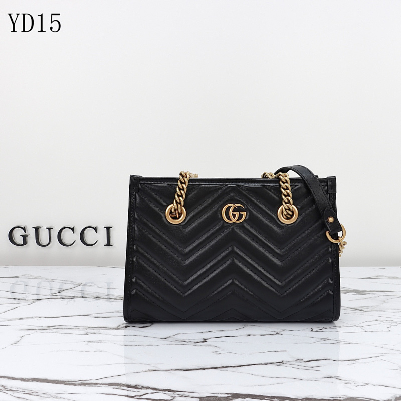cover-164840111 Gucc1 Model 779727 Black Quilted Leather Shoulder Bag