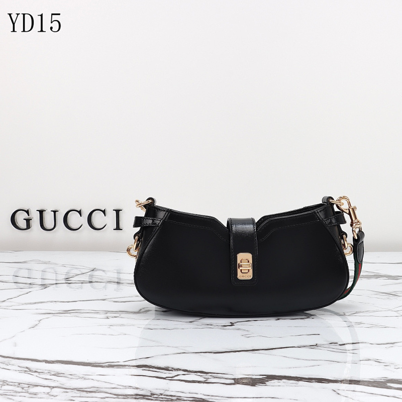 cover-164840612 Gucc1 YD15 Black Leather Crossbody Bag