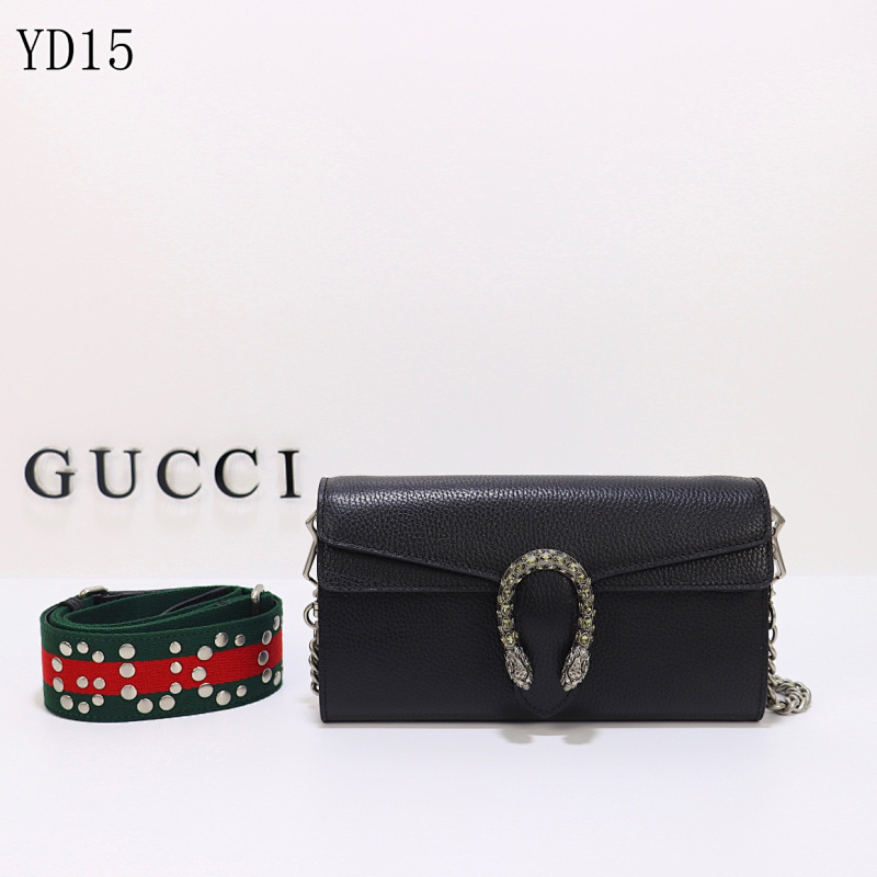 Gucc1 YD15 Wallet on Chain with Web Strap