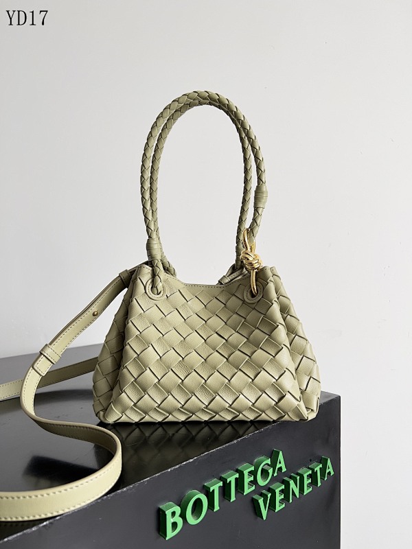 BotegaaVeneta Intrecciato Woven Leather Shoulder Bag #796569