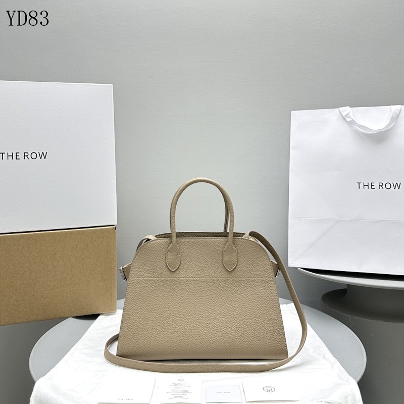 THE ROW Margaux 12 Series Soft Grained Leather Tote