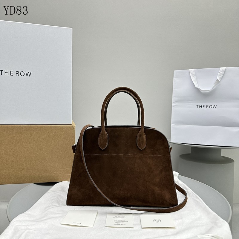 cover-171053782 THE ROW Margaux New Series Suede Shoulder Bag