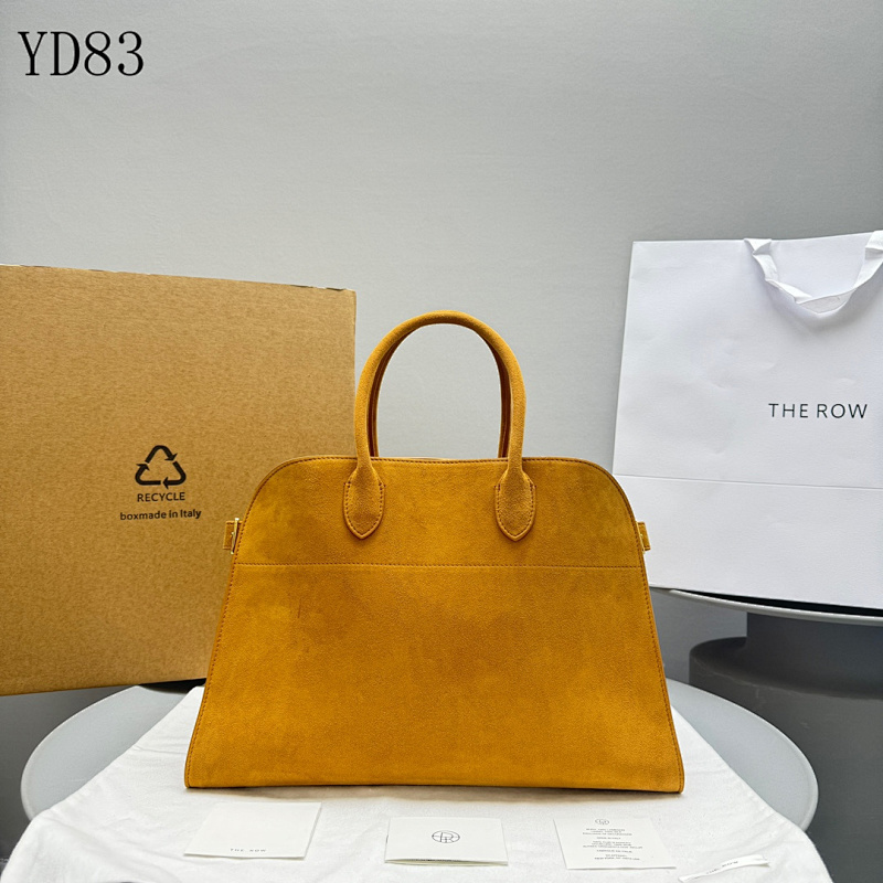 THE ROW Margaux 15 Tote Bag in Suede