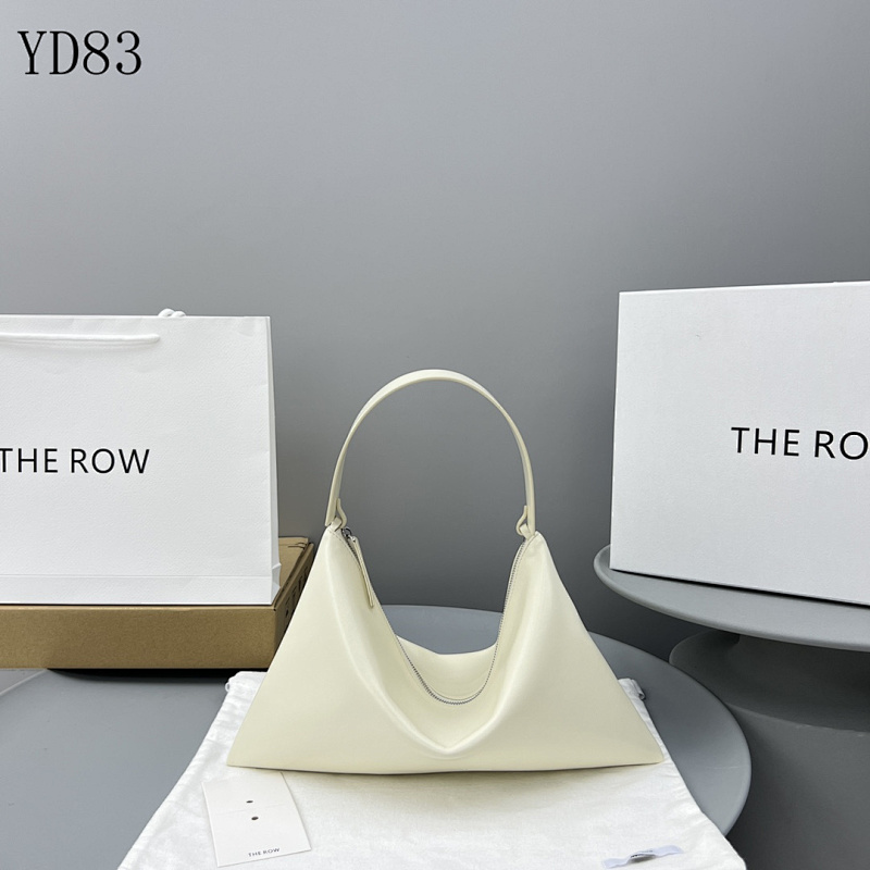 THE ROW YD83 Cream Envelope Shoulder Bag