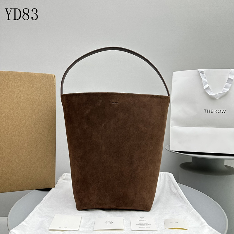 THE ROW YD83 Large Suede Bucket Bag