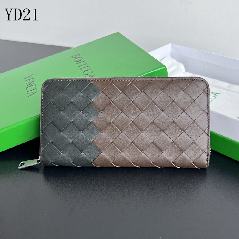 BotegaaVeneta BV Wallet 749427 Brown Intrecciato Leather