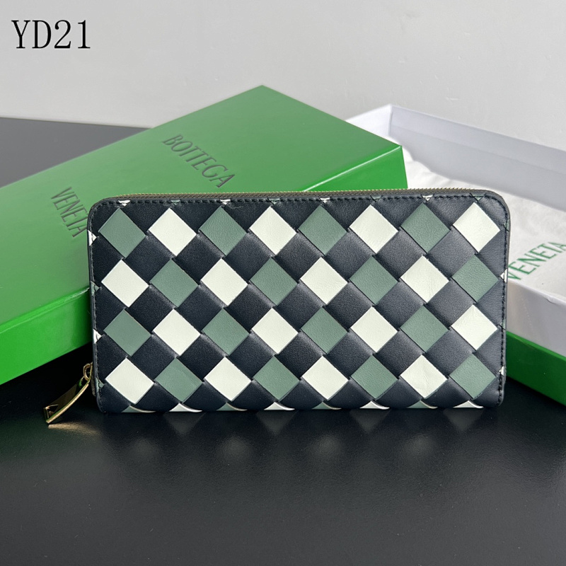BotegaaVeneta BV 593217 Men’s Intrecciato Leather Wallet