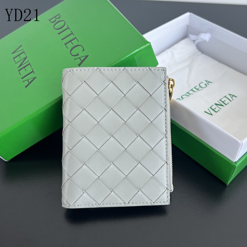 BotegaaVeneta BV 742330 Woven Zip Wallet