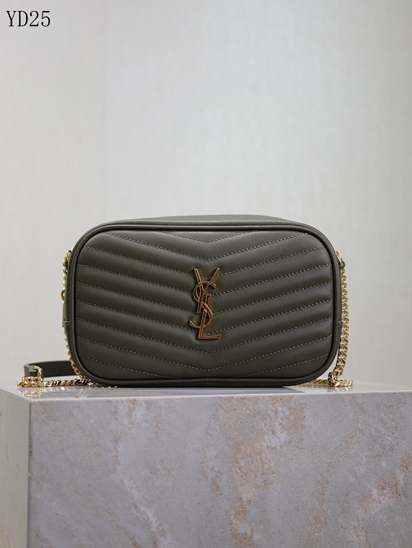 YSL YD25055 Quilted Chain Shoulder Bag