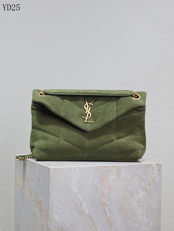 YSL YD25073 Quilted Envelope Crossbody Bag