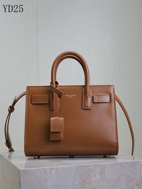 YSL YD25078 Mini Leather Tote Bag