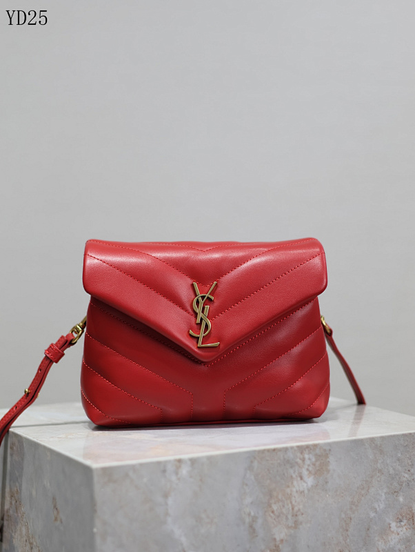 YSL YD25 Quilted Leather Crossbody Bag