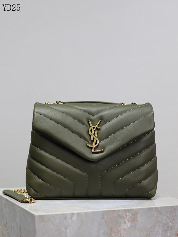 YSL YD25065 Quilted Leather Shoulder Bag