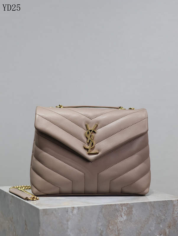 YSL YD25065 Quilted Chain Shoulder Bag