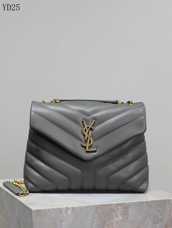 YSL YD25065 Quilted Leather Shoulder Bag
