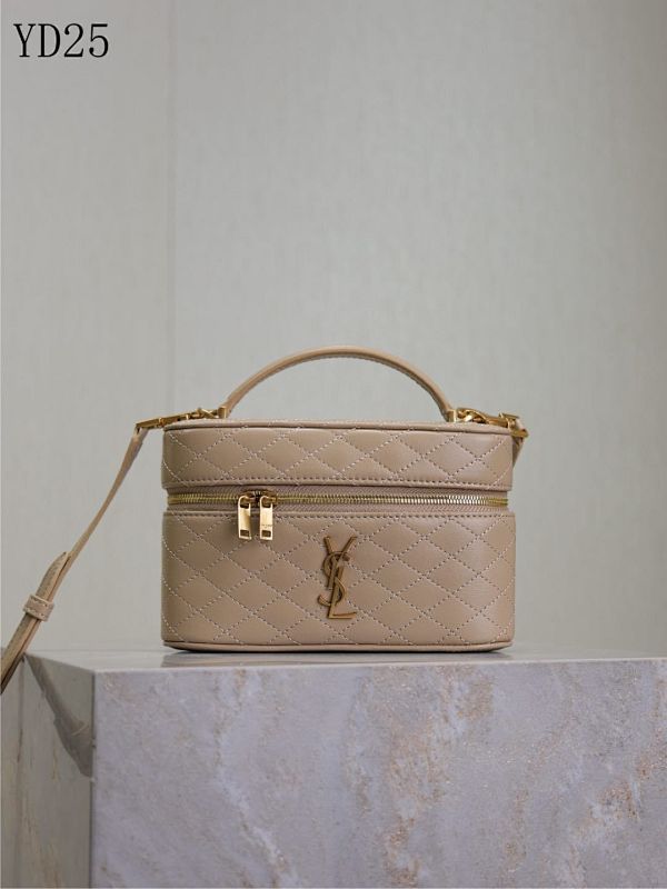 YSL GABY MINI Box Bag Quilted Leather