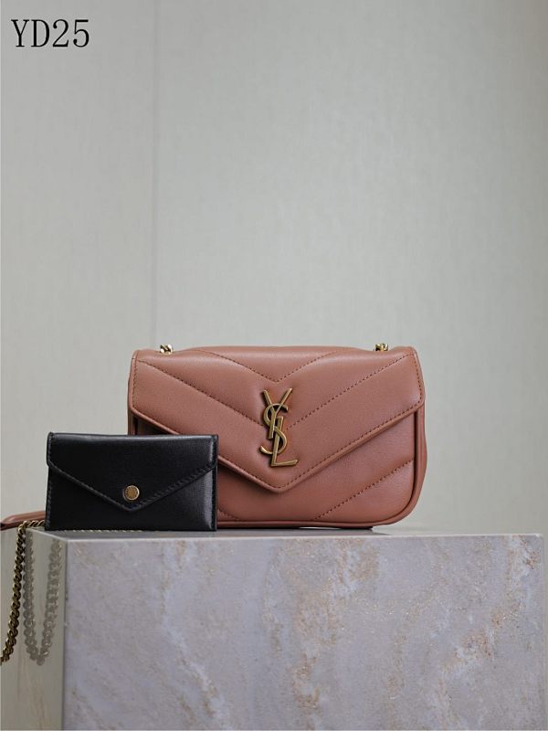 YSL YD25065 Mini Round Crossbody Bag