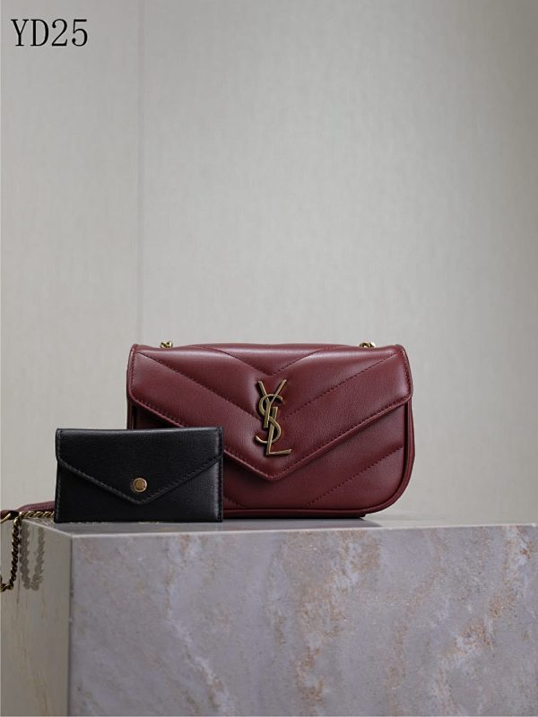 SntLaurent YD25065 Medium Monogram Chain Bag